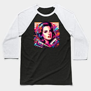 Lana Del Rey - 1980s Baseball T-Shirt